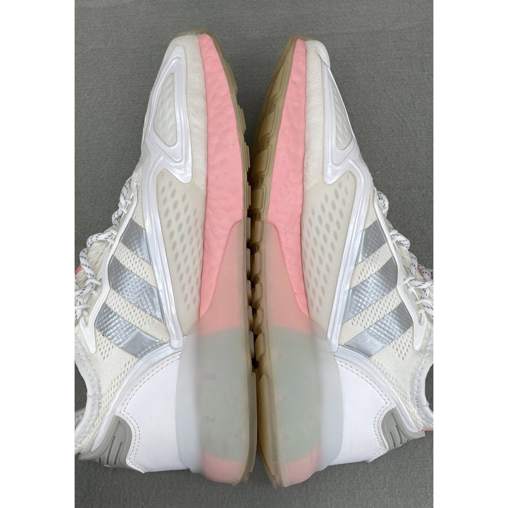 Adidas Women's ZX 2K BOOST W FY2013 Running Shoes in Grey Size 8 - Picture 5 of 8